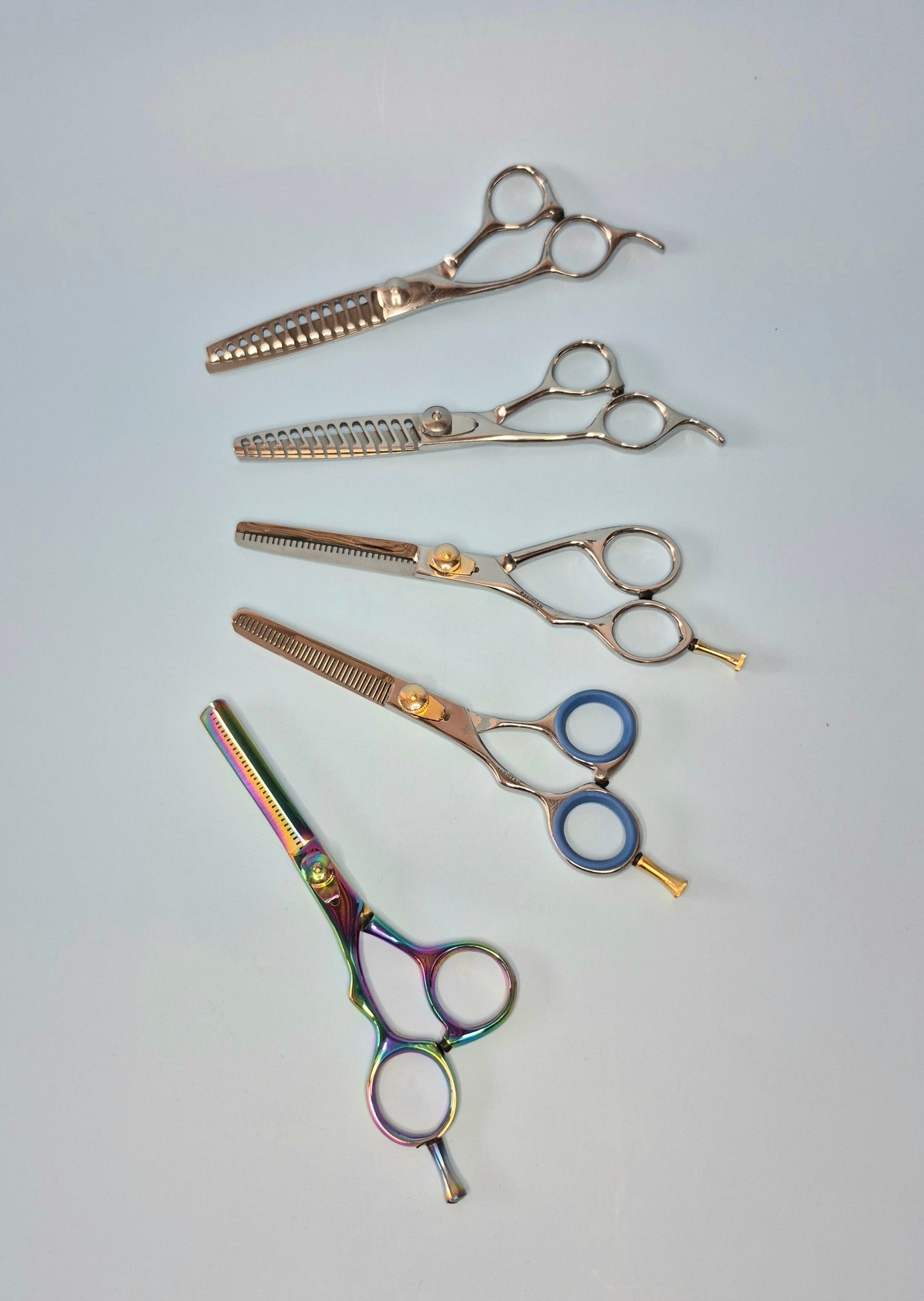 Left handed barber scissors 7"