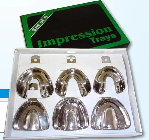 Set of 6 (S,M,L) Solid - 3 Upper & 3 Lower