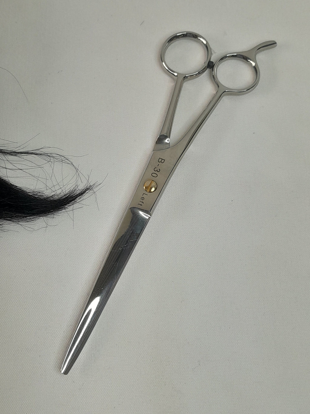 Left handed barber scissors 7"