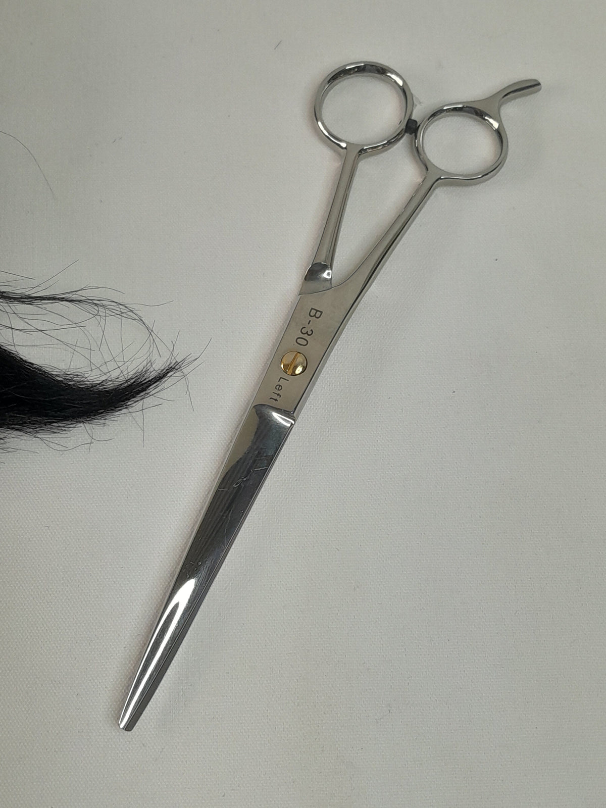 Left handed barber scissors 7"