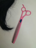 PET THINNING SHEAR 8" PINK (From USA)