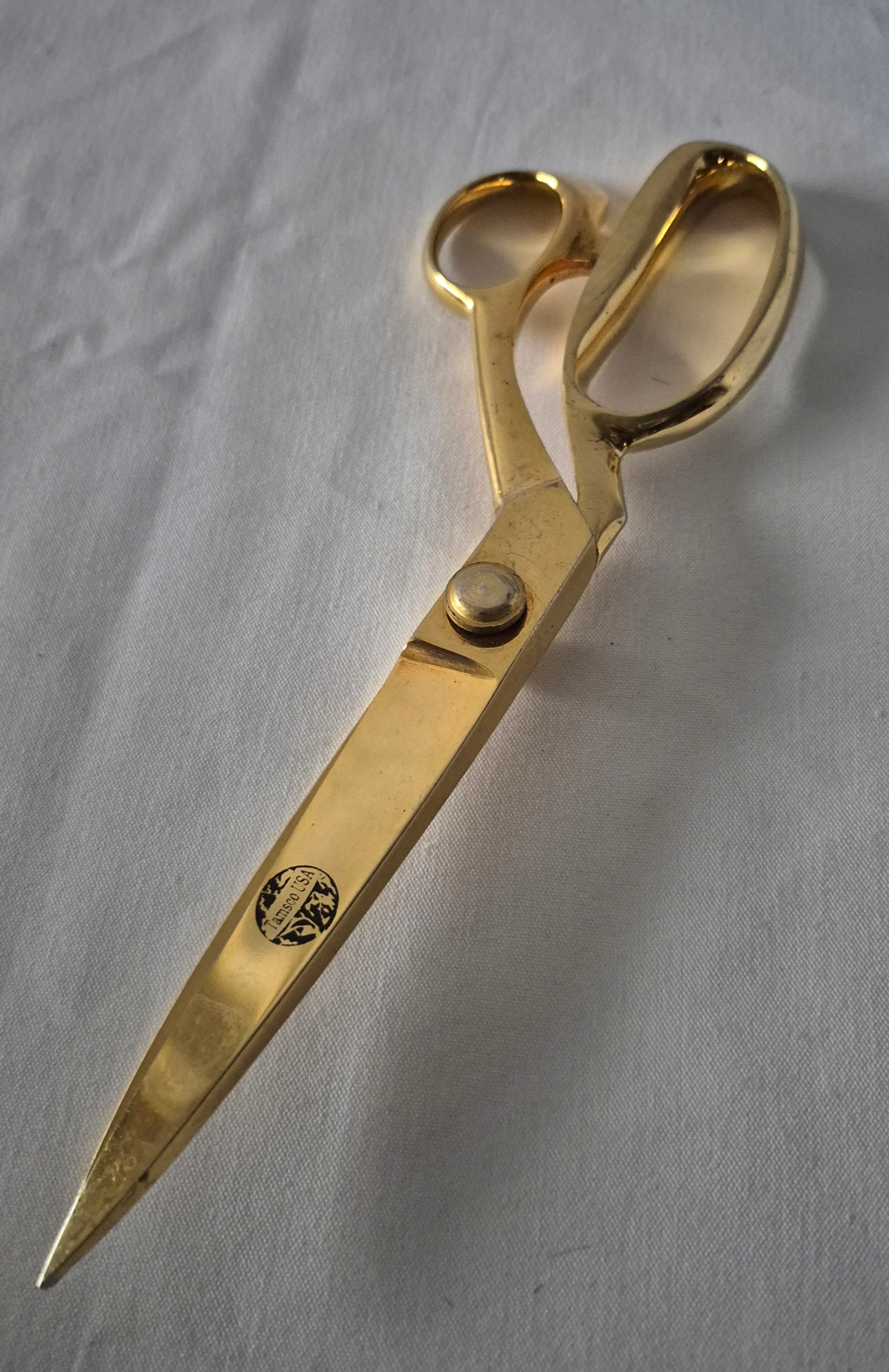 10' Ceremonial Scissors (Gold Plated or pink)