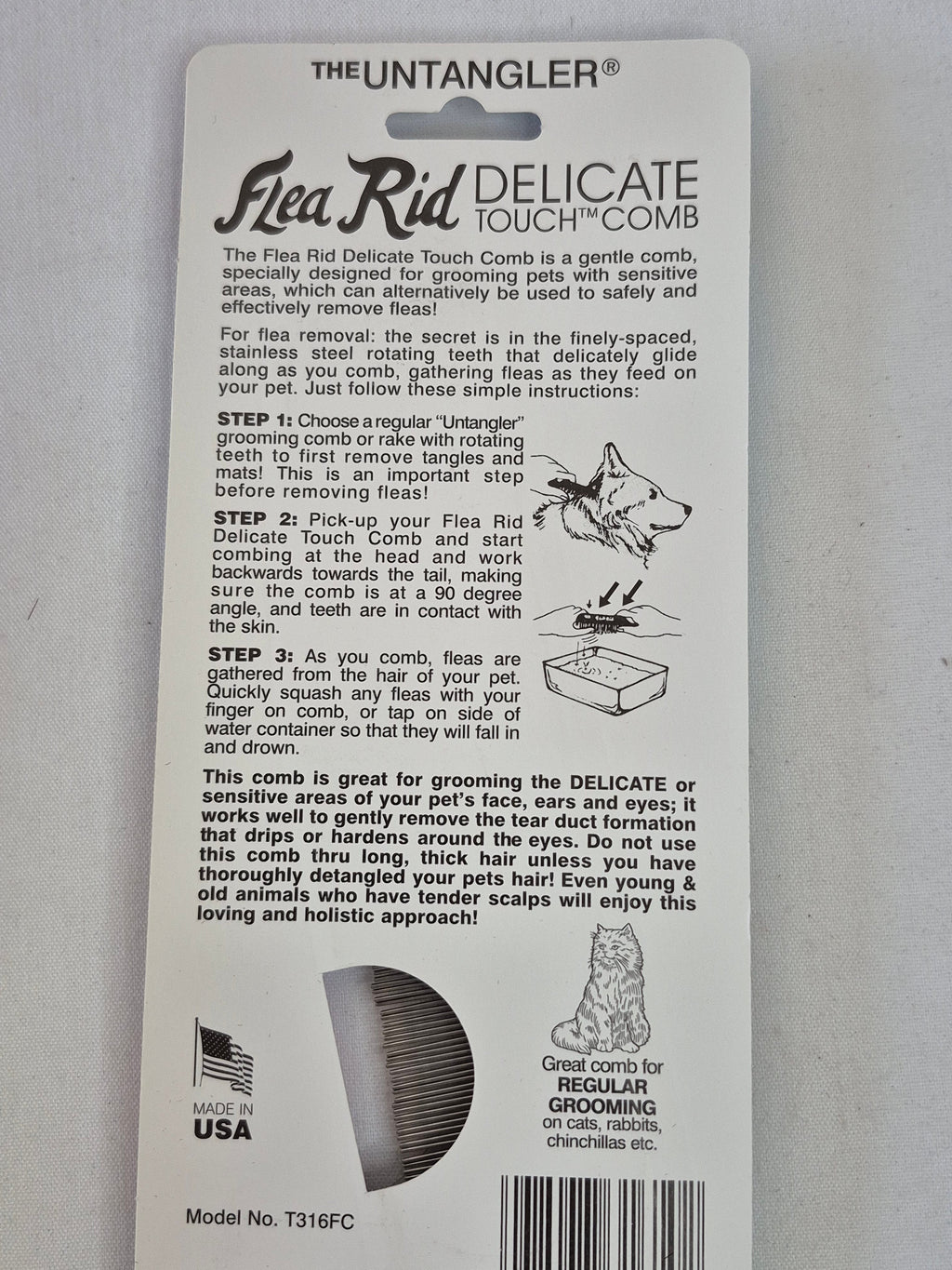 Flea & Tick Comb - USA made