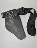 Leather holster for hair shears and tools