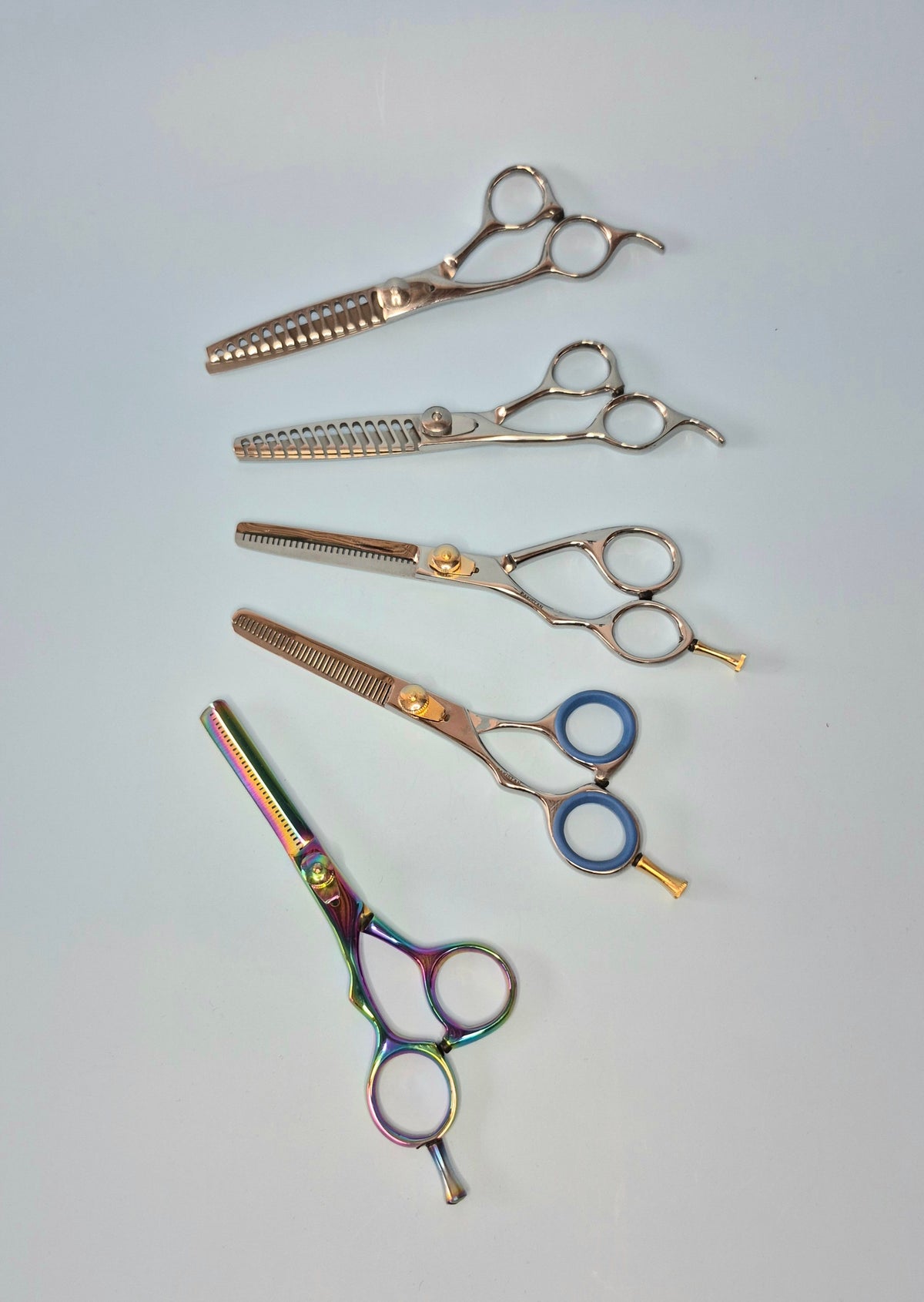 Left handed barber scissors 7"