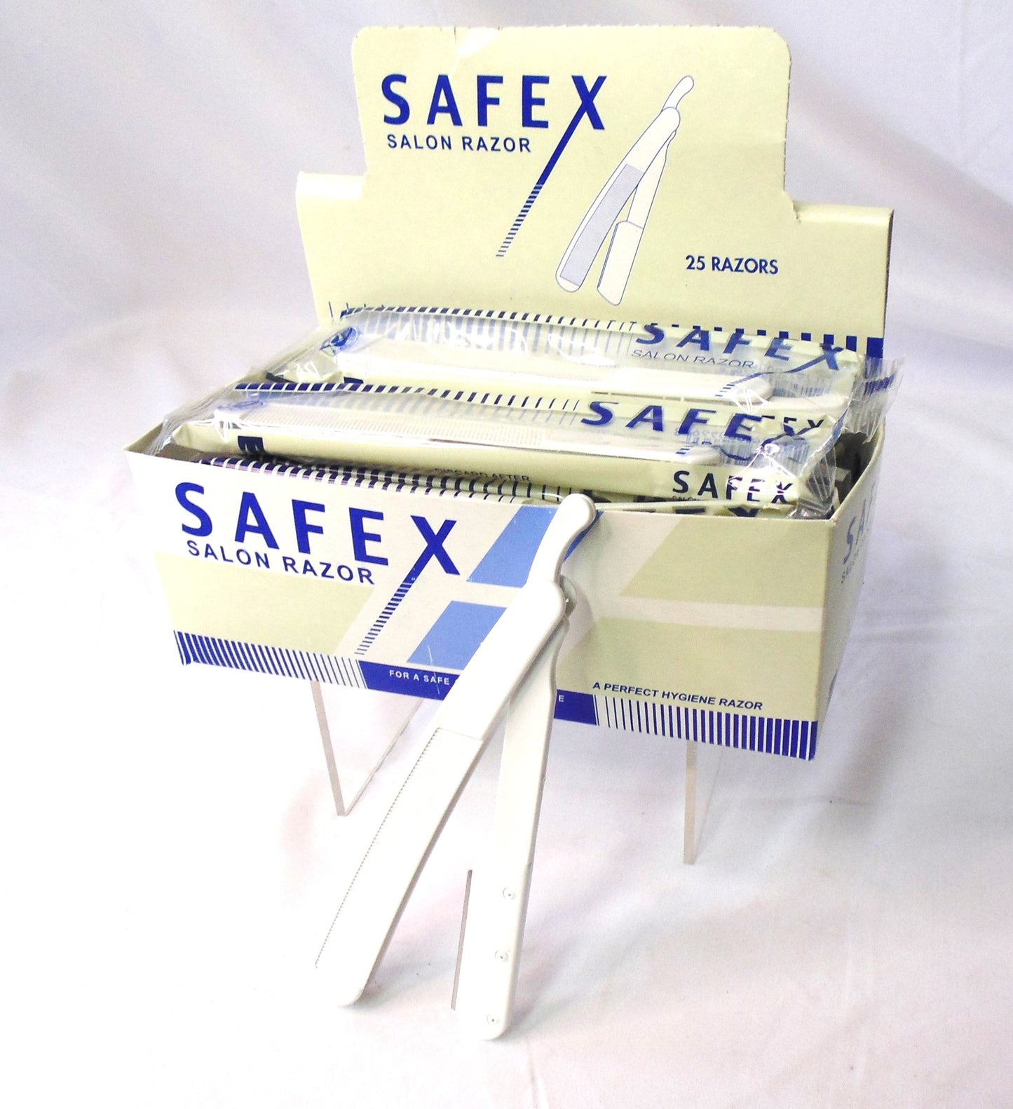 Barber razor, single use (box of 25)