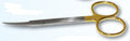Iris scissor 4.5" Curved