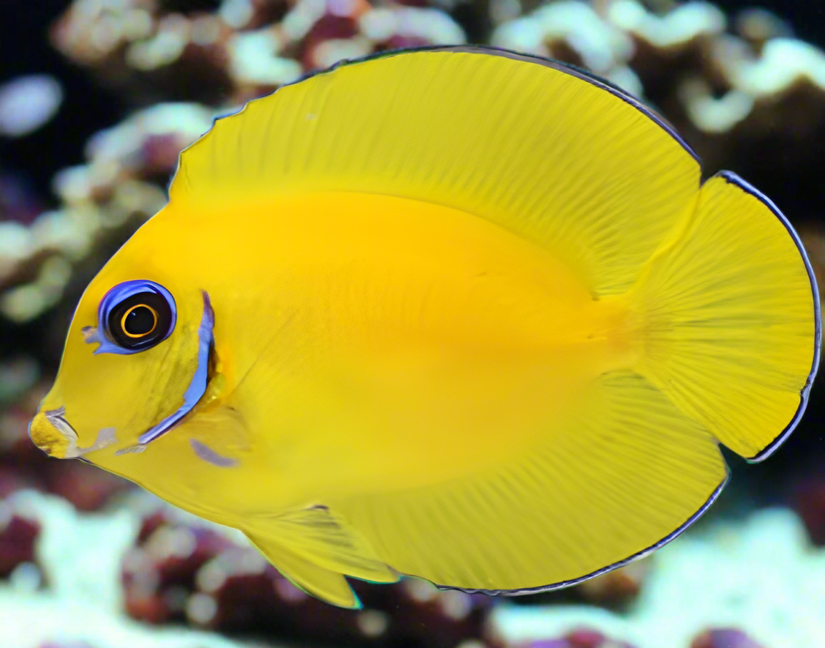 Lemon Peel Mimic Tang - Shipwreck Cove Corals