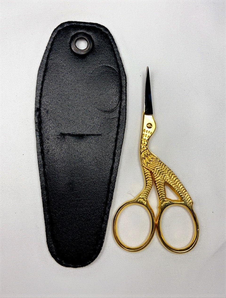Stork Scissor 3.5" gold plated (from USA)