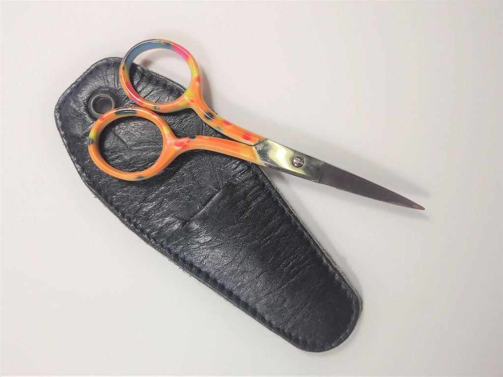 Needlepoint Scissors 4" Fall themed (from USA)