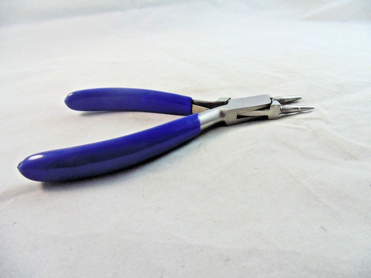 Nylon Tipped Plier Round Nose 5"