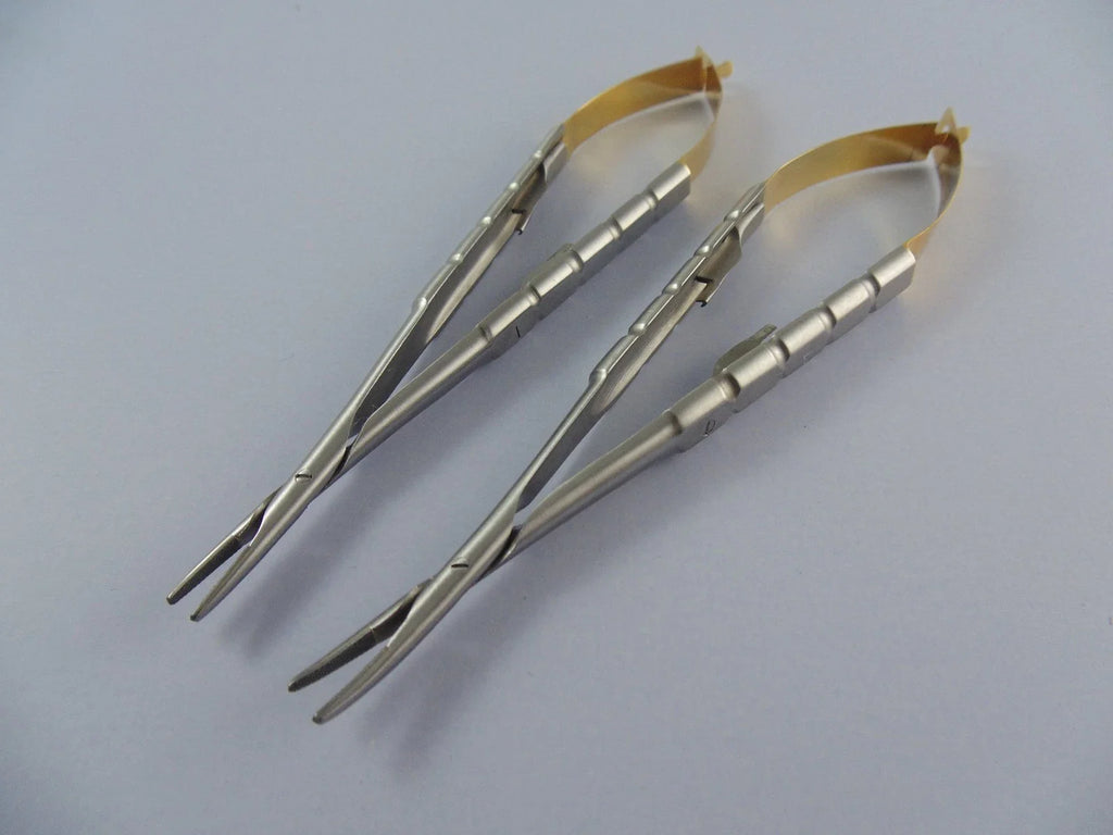 Castroviejo Needle Holders set of 4, Tungsten Carbide