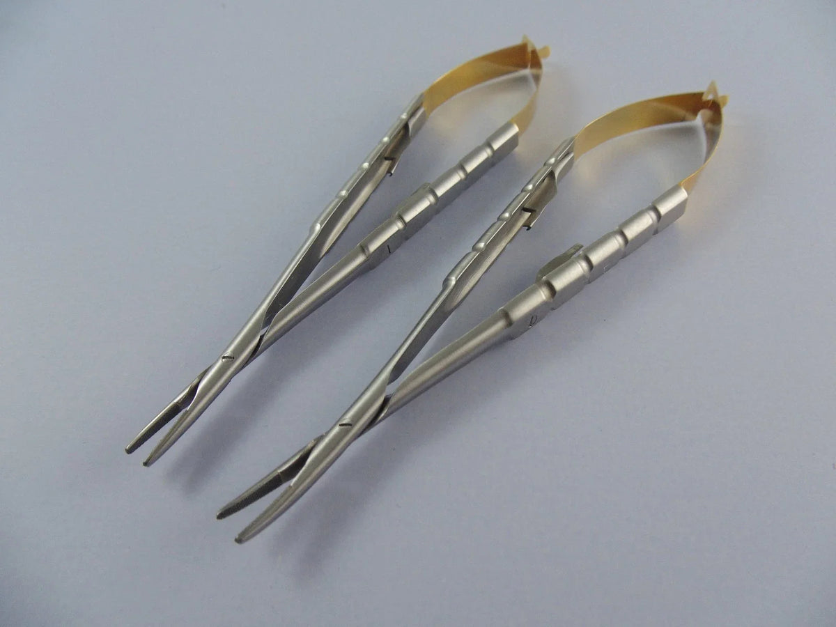 Castroviejo Needle Holders set of 4, Tungsten Carbide