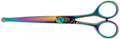 SCISSORS 6" CURVED PROBE TIP PLASMA COATED