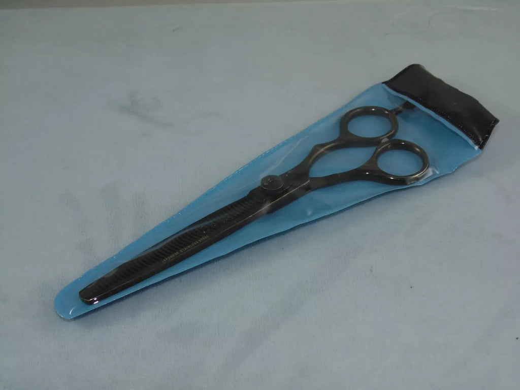 THINNING SHEAR SINGLE BLADE GUN METAL FINISH 7.5"