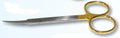 Iris scissor 4.5" Curved